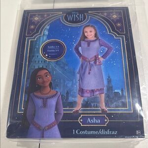 Disney Wish Asha Purple Costume